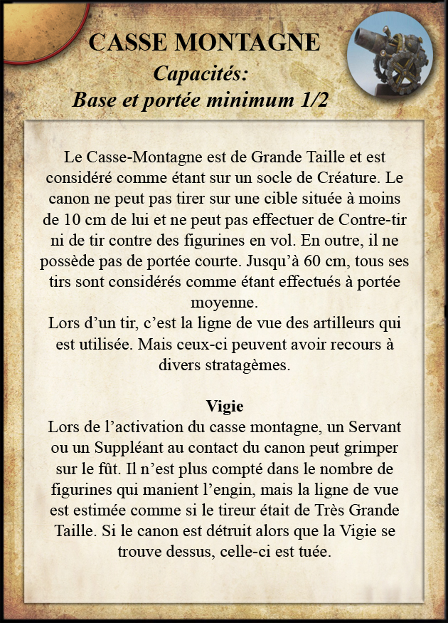 Base et Portée Minimum 1